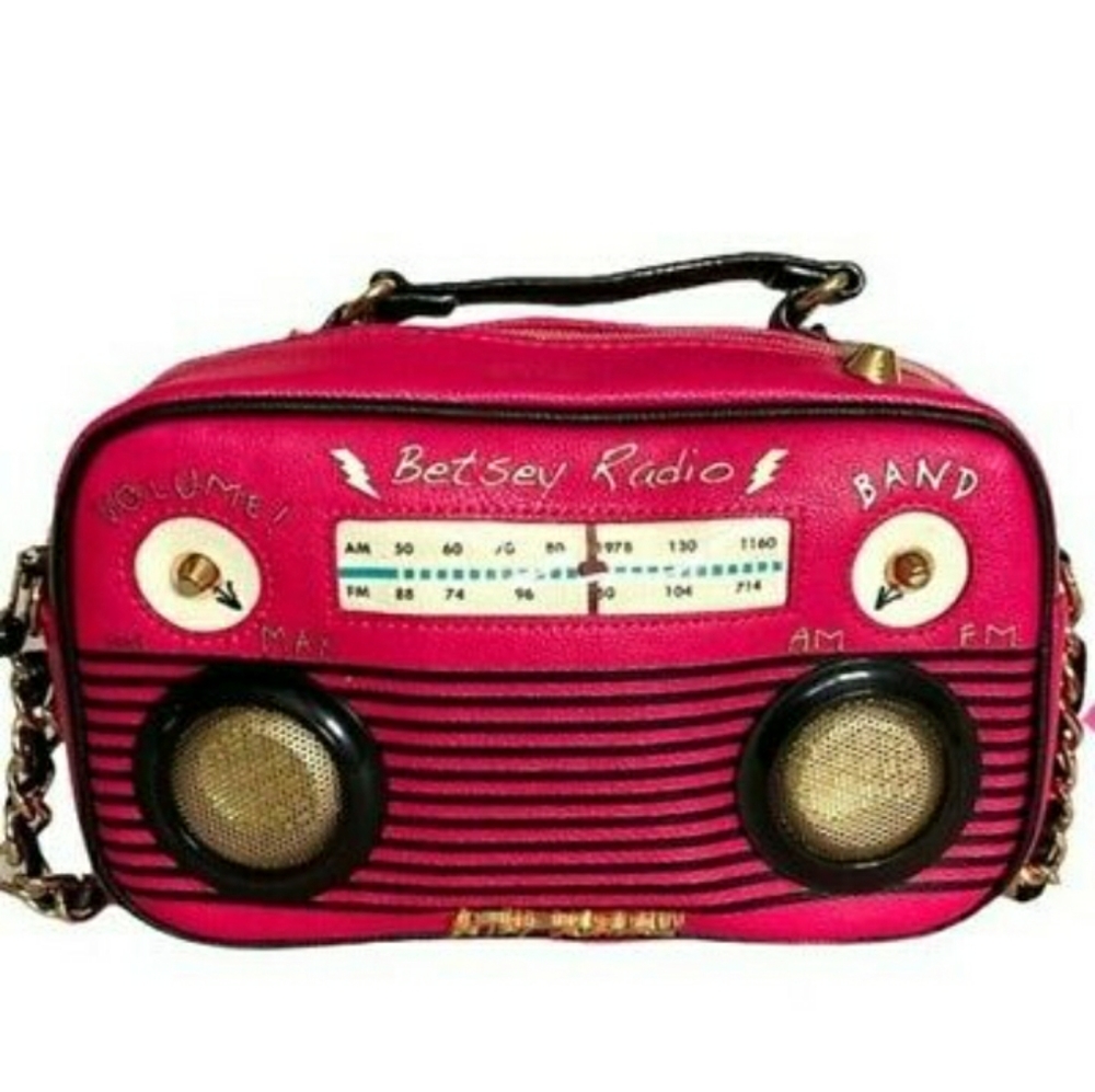 Betsey Johnson Radio Crossbody